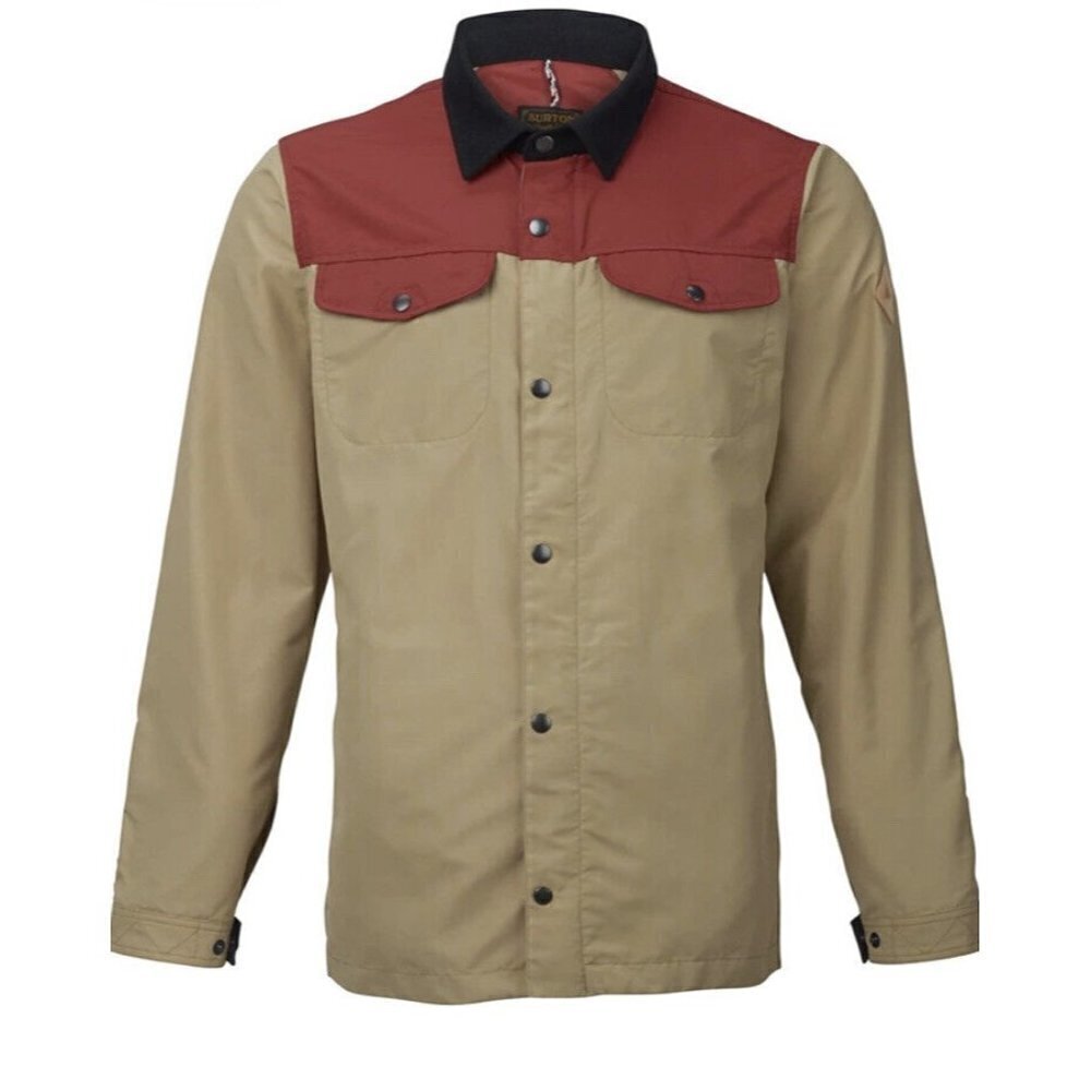 Burton Men S Hiking Stead Jacket‎ Corduroy Collar 2 Tone